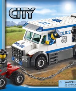 Alternative view of LEGO City Police 60043 Prisoner Transporter