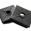 Camco 4-Inch RV Bumper Caps | Easy Removal | Durable Construction | Black, 2-pack (40303) Standard Cap - 2 Pack