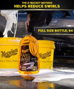 Meguiar's Gold Class Car Wash, Car Wash Foam for Car Cleaning – 64 Oz Container 27 9156PjAwP9L