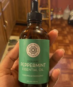 Peppermint Essential Oil, 4 Fl Oz - Pure and Undiluted Mentha Piperita Oil, Therapeutic Grade Aromatherapy Oil for Diffuser, Relaxation and Focus - by Pure Body Naturals 31 915C0lTCAJL