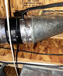 TerraBloom 6 Inch Inline Fan ECMF-150 - Quiet HVAC Grow Tent Fan with 0-100% Variable Speed Duct Fan Speed Controller, Premium Metal Casing 40-75% Energy Efficient EC Motor - For Large Spaces 6" (288CFM, 36W, Regular Case) 30 915CfkUXg7L