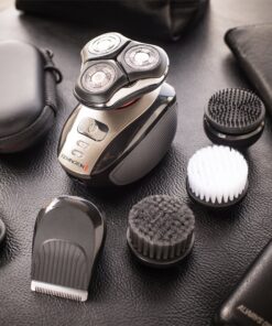 Remington XR1410 Verso Wet & Dry Men's Shaver & Trimmer Grooming Kit, Men's Electric Razor, Facial Cleaning Brush, Beard Trimmer 5 Piece with Shaver Head 33 915OMkkkKQL 1