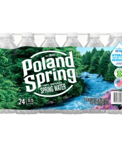 Poland Spring Brand 100% Natural Spring Water, 16.9 oz Plastic Bottles (Pack of 24) No flavor 16.91 Fl Oz (Pack of 24) 15 915QBtYHnjL