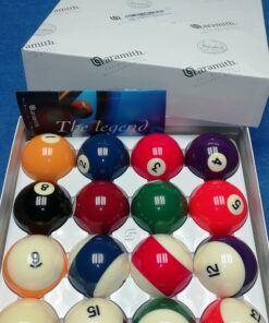 Aramith 2-1/4" Regulation Size Crown Standard Billiard/Pool Balls, Complete 16 Ball Set 13 915RkeebtGL