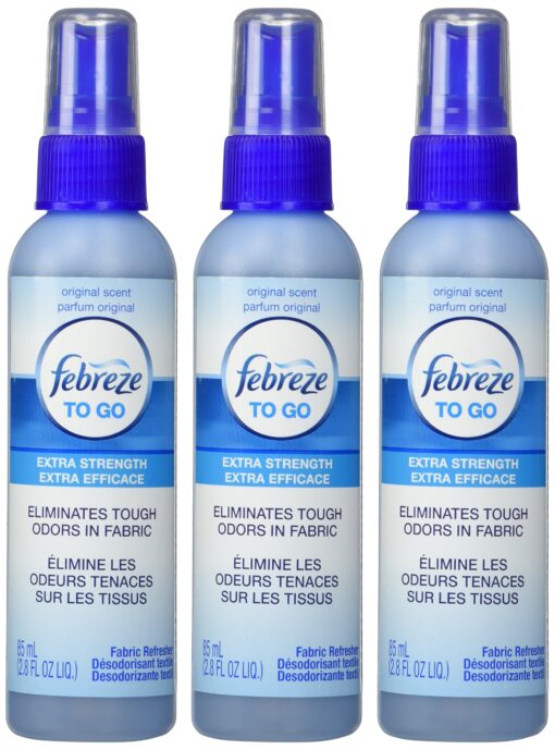 Febreze Fabric Refresher 2.8 oz Travel to-Go Size Febreze Fabric Spray, 3-Pack 2.8 Fl Oz (Pack of 3) Fresh