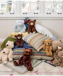 GUND Philbin Classic Teddy Bear, Premium Stuffed Animal for Ages 1 and Up, Chocolate Brown, 12” 30 915V1wXKvL 1