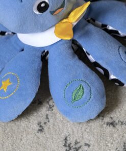 Baby Einstein Octoplush Musical Huggable Stuffed Animal Plush Toy, Learn Colors in 3 Languages, Blue, 11" Age 3 Month and up, Musical Octopus Plush 11" 29 915XA4KqNzL