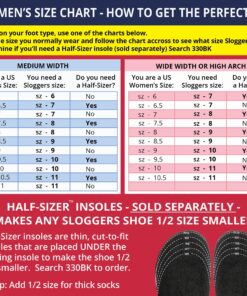 Sloggers Waterproof Garden Shoe for Women – Outdoor Slip-On Rain and Garden Clogs with Premium Comfort Support Insole 9 Midsummer Black 16 915Z9v2MdyL 2