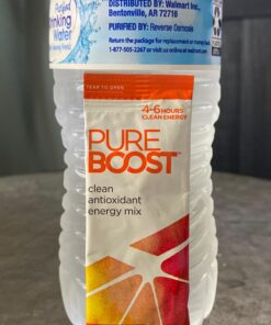 Pureboost Clean Energy Drink Mix + Immune System Support. Sugar-Free Energy with B12, Multivitamins, Antioxidants, Electrolytes (Citrus Sunrise, 30 Count) Citrus Sunrise 48 915eExMCxEL