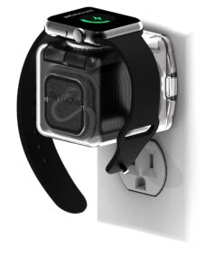 Helix Charging Dock Housing for Your Apple Watch Charger and Cable (Clear) Clear 11 915lYpcqj2L