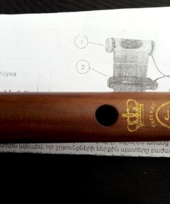 SALE - Professional Armenian DUDUK instrument Handmade From ARMENIA, leather case, 2 Pro reeds, Playing Instruction - Apricot Wood in Key A - Flute Oboe Balaban Woodwind 11 915mVrd vZL