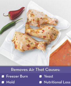 Seal-a-Meal Manual Vacuum Sealer System & Starter Bags - FSSMSL0160-000,White 32 915minniHVL