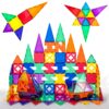 PicassoTiles® PT82 Creativity Set Magnet Building Tiles Clear Color Magnetic 3D Building Block - Creativity Beyond Imagination! Educational, Inspirational, Conventional, Recreational 30 915oWYKVc L