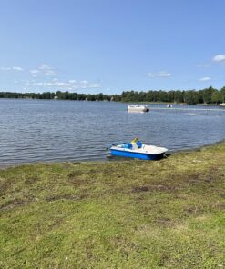 Jenlis The Original Weed Razer, Lake Weed Cutter, Large Pond Aquatic Plant Cutting Tool, Long and Sharp Razor Blades Shear Cattail, Reed, Lilly & Chara Algae, 48 Inch Cut Width, 25 Foot Throw Rope Jenlis Weed Razer Aquatic Weed Cutter 36 915qSC6HNvL