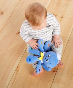 Baby Einstein Octoplush Musical Huggable Stuffed Animal Plush Toy, Learn Colors in 3 Languages, Blue, 11" Age 3 Month and up, Musical Octopus Plush 11" 34 915xrbkHzoL