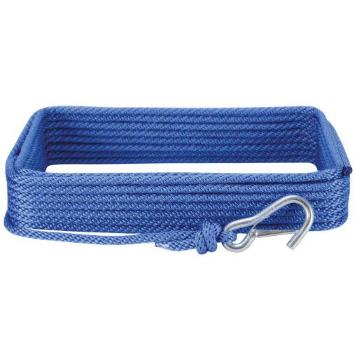 Extreme Max BoatTector Premium Solid Braid Anchor Line 3/8" x 50' Royal Blue