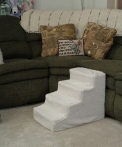 Etna Products JSNY Pet Stairs 3 Steps Stairs, Small Dog/Cat Steps White 24 916ArMKdlHL