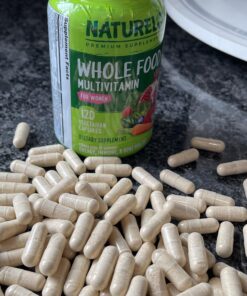NATURELO Whole Food Multivitamin for Women - with Vitamins, Minerals, & Organic Extracts - Supplement for Energy and Heart Health - Vegan - Non GMO - 120 Capsules 120 Count (Pack of 1) 37 916IYVYEeoL