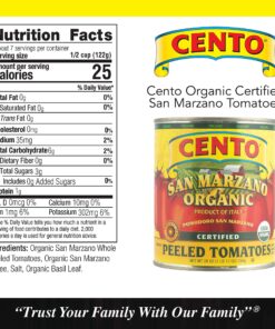Cento San Marzano Organic Peeled Tomatoes (Pack of 6) 26 916OzFwQriL
