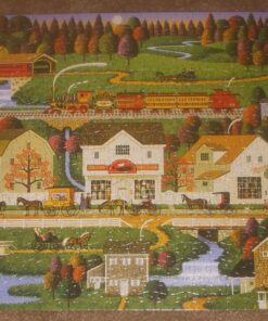 Buffalo Games - Charles Wysocki Americana Collection - Yankee Wink Hollow - 500 Piece Jigsaw Puzzle 17 916U51pbQ2L