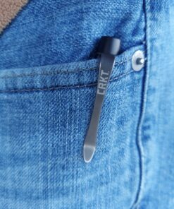 COLUMBIA RIVER KNIFE & TOOL Williams Tactical Pen: Low Profile, EDC Self Defense Survival Pen Made of Black Anodized Aluminum with Pressurized Ink Cartridge and Pocket Clip TPENWK 48 916WCTK aEL