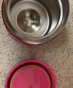 THERMOS FUNTAINER 10 Ounce Stainless Steel Vacuum Insulated Kids Food Jar, Pink 52 916eXSpGATL