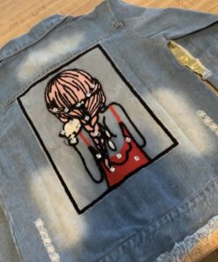 Alternative view of Little Big Girls Denim Jackets Coats Outwear (8, Blue)