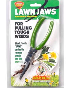Lawn Jaws The Original Sharktooth Weed Puller Remover Weeding & Gardening Tool Weeder -Pull from The Root Easily! Ergonomic Handheld Weeding Tool for Spring Summer Cleaning, for All Age Gardeners 1 Pack 22 916rEj1tjL