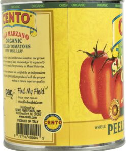 Cento San Marzano Organic Peeled Tomatoes (Pack of 6) 25 916zyMUszfL