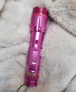 VIPERTEK VTS-T03 Aluminum Stun Gun for Self Defense Rechargeable with LED Flashlight PINK 28 9179D5vvmSL