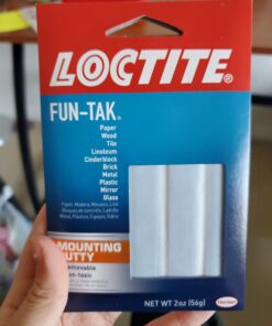 Loctite Fun-Tak Mounting Putty, 2 oz, 1, Wallet Single 36 917IFlEHPTL