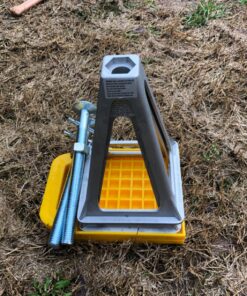 Camco Camper/RV Stabilizing Jack Pads | Features Interlocking Design & Includes Handy Strap for RV Storage and Organization Molded of Strong UV Stabilized Polypropylene 4-Pack (44595) 33 917Nqk2L8vL 2