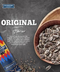 Alternative view of Chinook Seedery Roasted Jumbo Sunflower Seeds - Keto Snacks - Best For Snack Packs - Gluten Free, Non GMO Snack Food Gifts - 4 ounce (Pack of 12) - Original Flavor