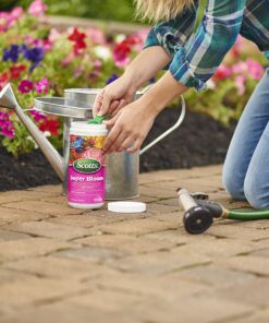 Scotts Super Bloom Water Soluble Plant Food, 2 lb - NPK 12-55-6 - Fertilizer for Outdoor Flowers, Fruiting Plants, Containers and Bed Areas - Feeds Plants Instantly 39 917P15ly5OL