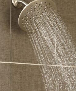 Moen Velocity Oil Rubbed Bronze Two-Function Rainshower 8-Inch Showerhead with Immersion Technology at 2.5 GPM Flow Rate, S6320ORB 13 917PBaUxGJL