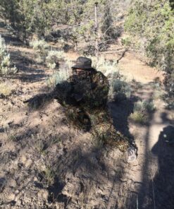 North Mountain Gear Camouflage Hunting Full Cover Leafy 3D Face Mask Brown 6 917PQDBpHrL