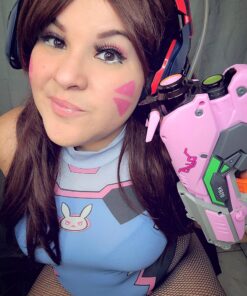Overwatch D.Va Nerf Rival Blaster with 3 Overwatch Rival Rounds Standard 33 917RfUxCT9L