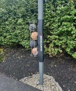 Rubbermaid Garage FastTrack Vertical Ball Rack, Satin Nickel, Wall Mounted Storage System, Holds up to 50 pounds, for Home/Garage 44 917T4zQq8aL