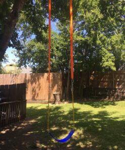 Tree Swing Hanging kit Straps, (Set of 2) Extra Long 10tf Each. Super Strong 5,000lbs + 2 Carabiners. for Swing Sets, Web Swings, Hammock & Tire Swing 40 917W0K8nm0L