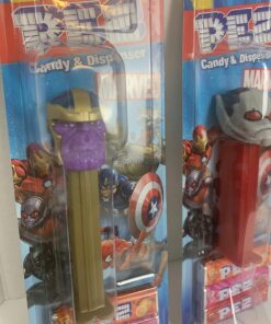 The Marvel Avengers Pez Dispenser with 3 refill candies (Heroes Vary) 16 917YewZtBgL
