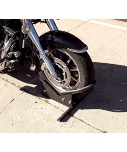 Extreme Max 5001.5010 Motorcycle Wheel Chock, Black Standard 37 917bx08XTxL