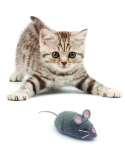 HEXBUG Mouse Robotic Cat Toy (GREY) for all breed sizes 21 917gmJqPr3L