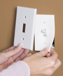 Duck Brand Socket Sealers Variety Pack, 16 Outlet Sealers and 6 Switch Plates, 2 Decorative Covers, White, 283333 24 piece Socket and Outlet Sealers 25 917iDDdN9pL