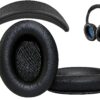 AHG Replacement QC15 Ear Pads & QC15 Headband Pad Compatible with Bose QuietComfort 15 (QC15) & QuietComfort 2 (QC2) Headphones - Soft, Great Comfort + Durability, Protein Leather (Black) 28 917mhZ63JnL 1