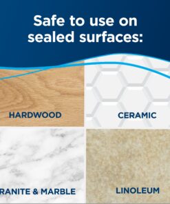 Bissell Power Fresh Steam Mop with Natural Sanitization, Floor Steamer, Tile Cleaner, and Hard Wood Floor Cleaner with Flip-Down Easy Scrubber, 1940A PowerFresh 27 917qeu43xBL