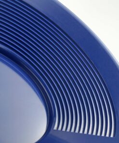 SE 10 Inch Gold Panning Pan - Dual Riffles for Easier Mining and Prospecting, Blue 10" 16 917rIkli34L