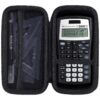 Khanka Hard Travel Case Replacement for Texas Instruments TI-30XIIS Scientific Calculator, Case Only (Black) Black