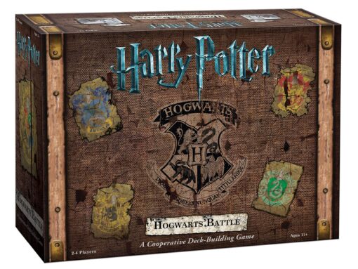 USAOPOLY Harry Potter Hogwarts Battle Cooperative Deck Building Card Game | Official Licensed Merchandise Board Great Gift for Fans Movie artwork For 132 months to 1188 months