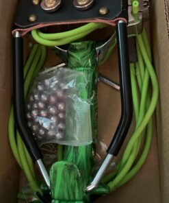 NOBONDO Strong Folding Slingshot - Powerful Adjustable Slingshot Rocket with Wrist Brace Hunting Survival Catapult with 2 Rubber Bands and 100 Ammo Balls Camouflage Green 19 918 lHvUueL