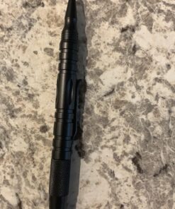Smith & Wesson SWPEN3BK 5.4in Aircraft Aluminum Refillable Tactical Screw Cap Stylus Pen for Outdoor, Survival, Camping and EDC 25 9181e1wYqL 2